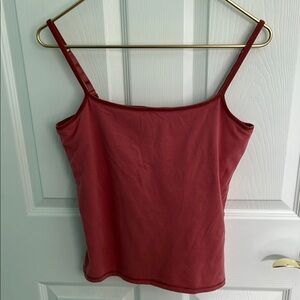 J. Jill Red Fitted Camisole Top